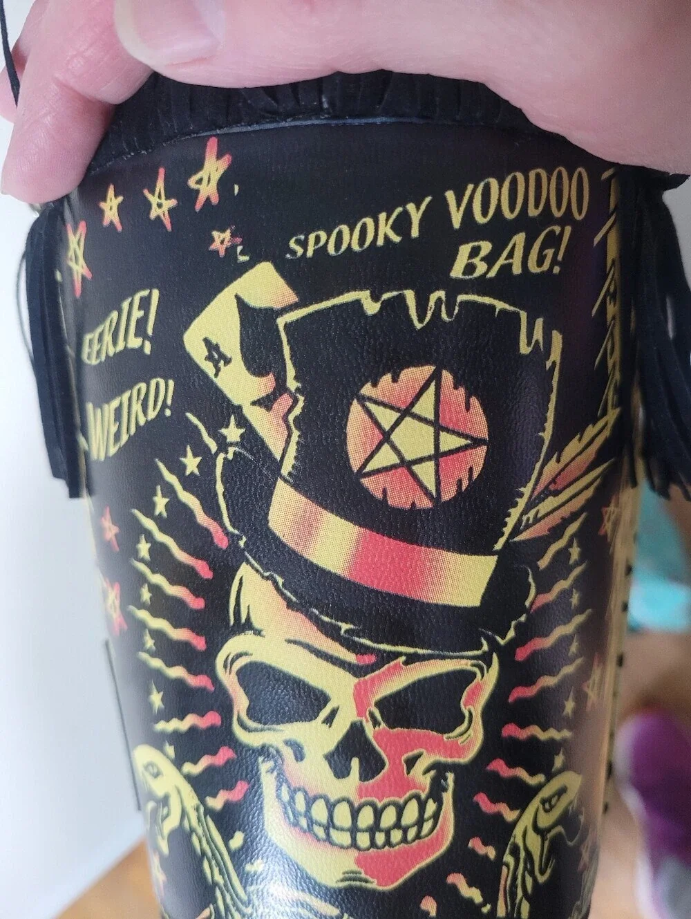 Roebuck Vince Ray Spooky Voodoo Wristlet, VGUC